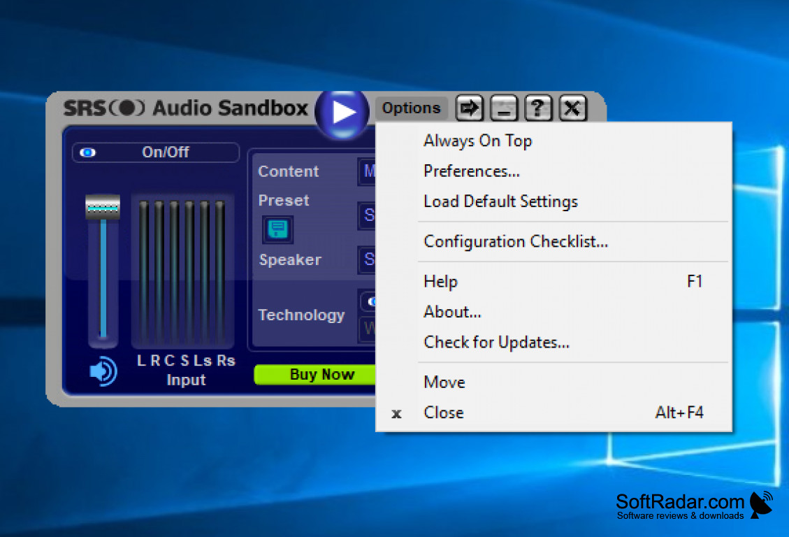 srs audio sandbox x64